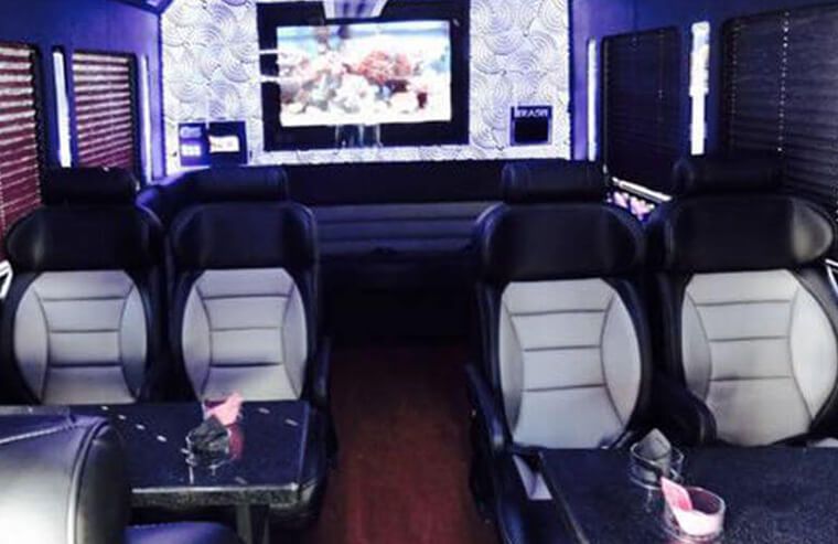 party bus myrtle beach seating